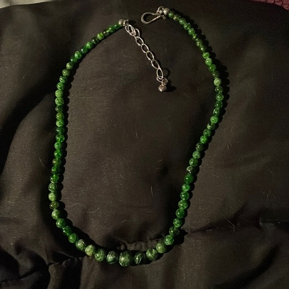 Jay King Jewelry - Dark Green Euchlorite Quartz Bead Necklace by Jay King